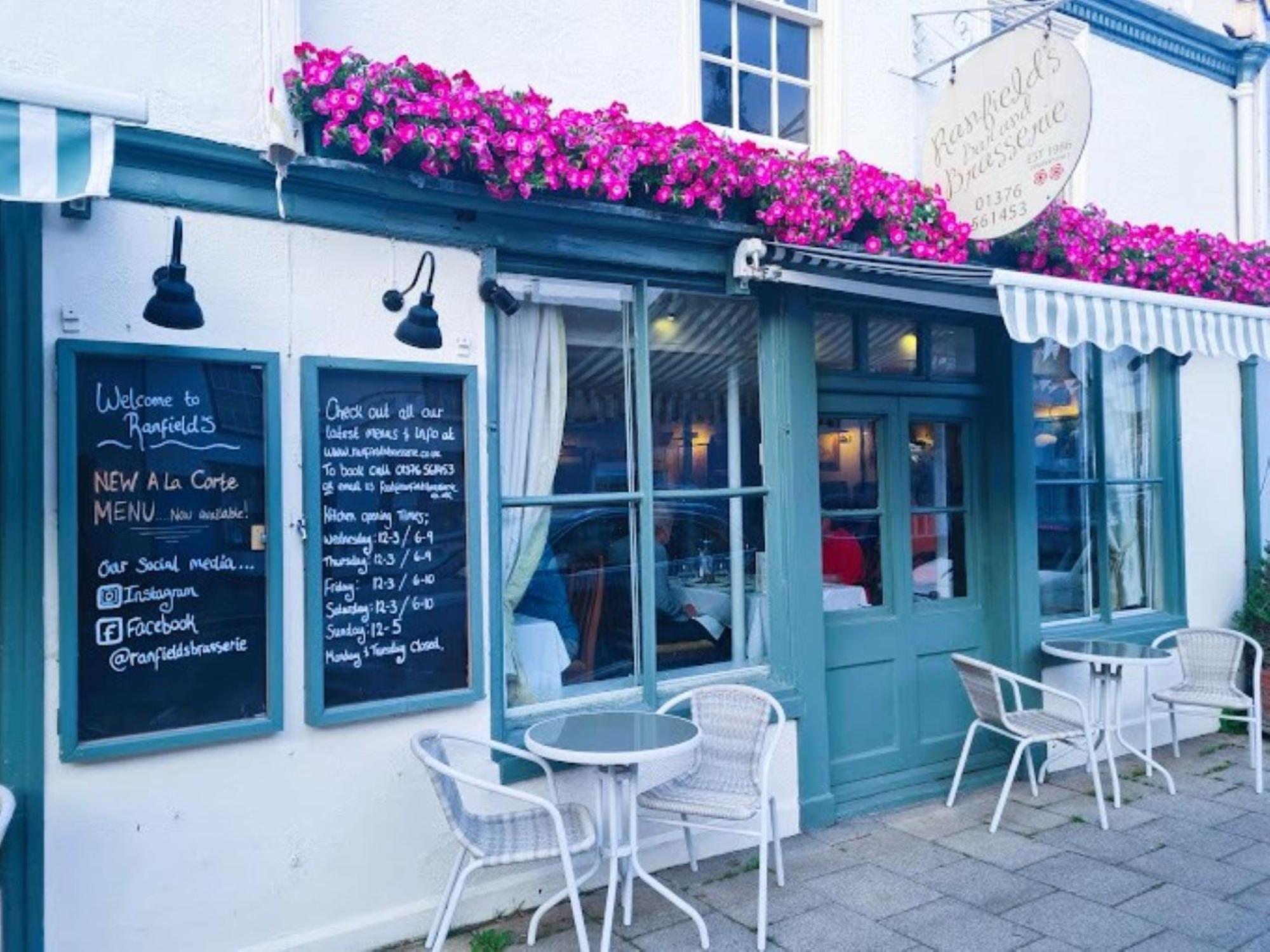 Ranfield'S Brasserie Hotel Rooms Coggeshall Exterior foto